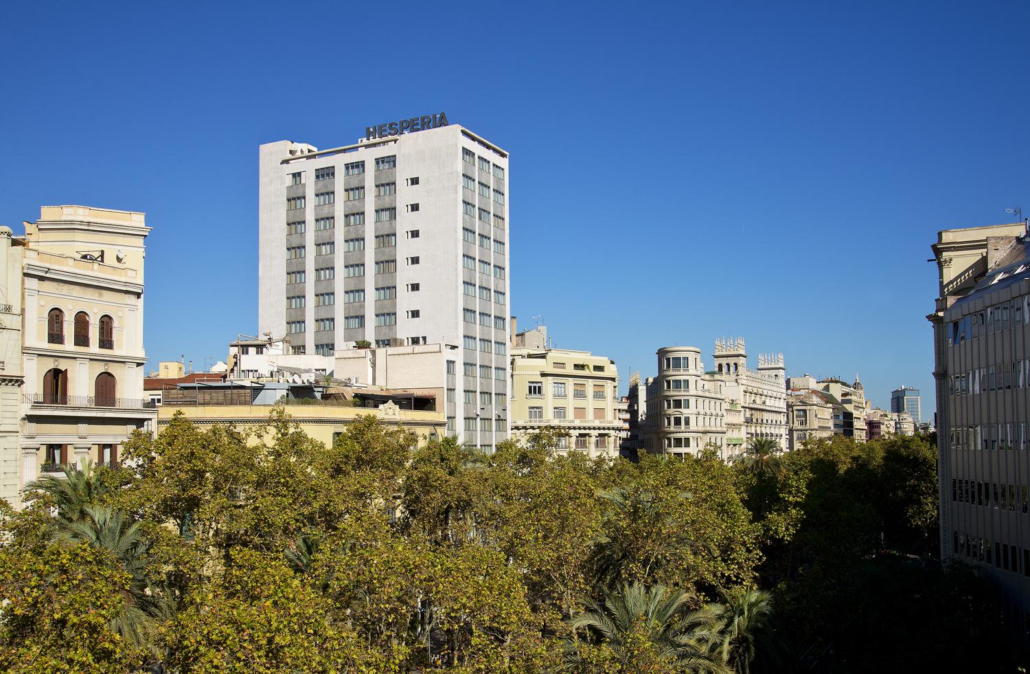 Hesperia Barcelona Presidente Hotel Bagian luar foto